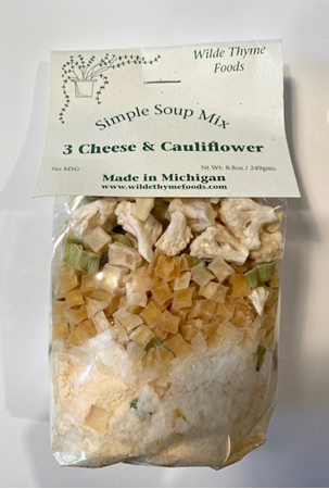 Picture of 3 Cheese & Cauliflower Soup